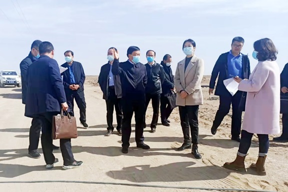 黨委書記、董事長劉興斌到金塔縣調(diào)研